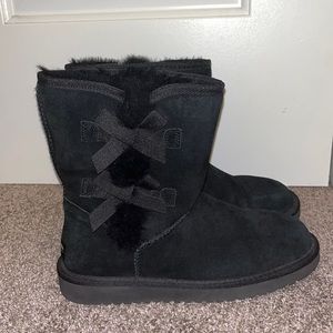 Black Koolaburra by Uggs Bow Boots, size 8